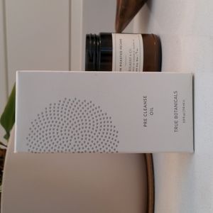 True Botanicals pre cleanse oil